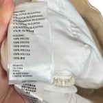 Free People  We The Free Stella Velvet Pants Women’s Size 2 White High Rise Photo 6