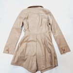 superdown Chantel Leather Romper in Nude Medium Photo 15