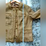 Chico's Elegant Gold Sequin CHICO’ S Jacket☀️☀️☀️ Photo 8