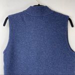 Woolrich Vtg Womens 100% Lambswool Bear Fish Embroidered Vest Sz Small Photo 7