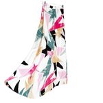 NWT Lulus Daydreaming White Print Maxi Skirt Colorful Abstract Print Size XS Pink Photo 3