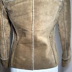 Gap Vintage  2002 Y2K Camel Cognac Tan Brown Sherpa lined jacket size XS Photo 15