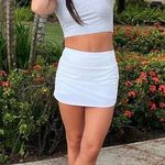 White Athleta Run With it 14” Skort Size XS Photo 0