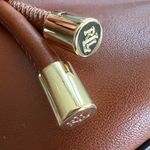 Ralph Lauren Lauren Tan Smooth Leather Medium Andie Drawstring Bag, New w/Tag Photo 12