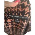 HYFVE  Brown Black Houndstooth Bomber Jacket Coat Size Medium Photo 5