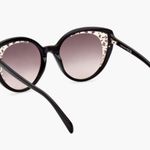Emilio Pucci 58mm Gradient Cat Eye Sunglasses shiny black Photo 1