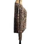 Time and Tru Brown and Black Relaxed Long Sleeve Button Down Cardigan Size undefined Photo 3