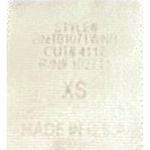 Modern Dark V Neck Sweater XS Black Gray Knit Slightly Sheer Edgy Urban Autumn Photo 2