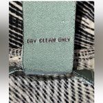 Anthropologie Maple 100% Silk Fan Leaf Print Dress Tan And Green Size Medium Photo 6