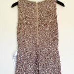 Mac Duggal NWOT Sleeveless Sequined Midi Sheath Dress Rosewood 8 Photo 8
