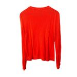 ASOS Lightweight Crewneck Sweater Orange Sz 12 Photo 2