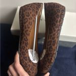 Sun + Stone Womens Shoes Eliana Slip On Brown Ballet Flats 9W Leopard Size 9 Photo 5