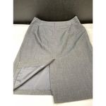 Calvin Klein  Women's Gray Skirt, Straight cut, fitted Back Split Size 2 SKU 4143 Photo 4