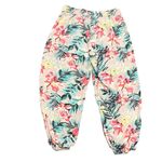 Billabong Floral Hawaiian Midnrise Cropped Jogger Pant Skater Boho M Beach Photo 2