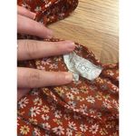 Hippie Rose Floral Sheer Top Size XL Photo 4