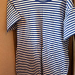 Dockers  Blue and White Striped Tee large Photo 0