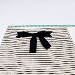 The Limited  Coquette Bow Tie Pencil Skirt Preppy Twee Office Women's Size 0 Photo 7