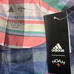 Adidas X Noah NYC Multicolor Edition Check Jacket Size Medium NWT Pink Photo 9