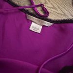 Victoria's Secret Victoria’s Secret Purple and black lace slip dress Photo 4