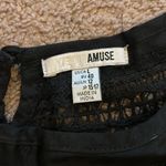 Amuse Society  sheer tunic dress L Photo 7