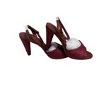 Joie ‎ Calan Women’s Open Toe Raffia Cone Shaped Heels Russet Brown Size 6.5 NEW Photo 2