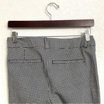 Old Navy  Womens Pants Pixie Fit Black White Houndstooth Ankle Size 4 Tall Photo 3