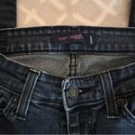 Levi's Levi’s 535 Jegging Jeans Medium Blue Wash Distressed Size 7M Juniors Stretch EUC Photo 1