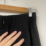 J.Crew  Black Ruffled Front Pencil Mini Skirt Womens 0 Preppy Fall Career Office Photo 3