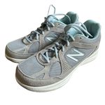 New Balance  WW877SB Silver Blue 877 Walking Shoes Womens Size 9.5 Wide. EUC Photo 0