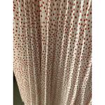 Eloquii  Women's Size‎ 16 White and Red Heart Dress With Pleated Bottom Unique! Photo 4