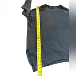 Athleta  Rest Day Asymmetrical Hem Sweater Gray Silk Pima Cotton Blend Womens Med Photo 11