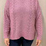 London Fog  Purple/Pink Sweater Photo 0