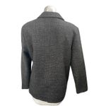 Urban Outfitters  Gray Plaid Double Breasted Long Sleeve Blazer Coat Jacket Sz M Photo 1