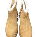 SM NEW YORK Women's Tan Ankle platform Boots size 8 Medium Photo 9