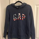 Gap Navy Hoodie with Patriotic Logo Photo 0