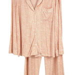 Eberjay Eberjey Gisele Tencel Pajama Set Pink Ivory Size Large Photo 0