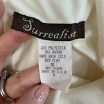 Vtg Y2K SURREALIST Sz 4 Maxi Skirt Foldover Waist Ruched Flared Cottage Boho Photo 6