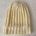 Lululemon Ivory Ribbed Knit Beanie Winter Hat Photo 4