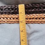 L.C.I Vintage Braided 1999 Leather Belt Set Photo 9