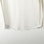 Chaser  Sheer Lightweight Long Sleeves Round Hem Baseball Tee, Size Medium Photo 6