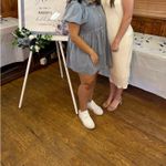 Shop The Mint Well Known Light Blue Denim Babydoll Dress Photo 2