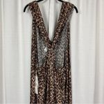 Good American Leopard Print Always Fits Plisse Knotted Romper Sz.5-8(2x-5X) NWT Photo 10