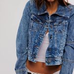 Free People Denim Jacket Photo 0