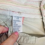 American Eagle  Beige Chino Shorts Sz 10 Photo 4