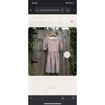 rightful owner dress brown gingham dress XS TP Coquette Cottagecore Photo 1