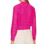 Heartloom NEW  Scout Sweater in Peony Pink Womens Small Open Knit Pulllover Photo 2
