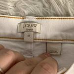 J.Crew Womens White Stretch Low Rise Light Wash Regular Jean Shorts Size 27 Photo 3