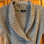 Sweater Project  Grey Sweater Tunic Medium Photo 1