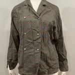 Max Mara  Viyella Vintage Button Down Horse Patterned Shirt Photo 0