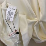 House Of CB HOUSE OF CB 'Carlyn' Ivory Satin Balloon Sleeve Mini Dress/Size XS NWOT Photo 10